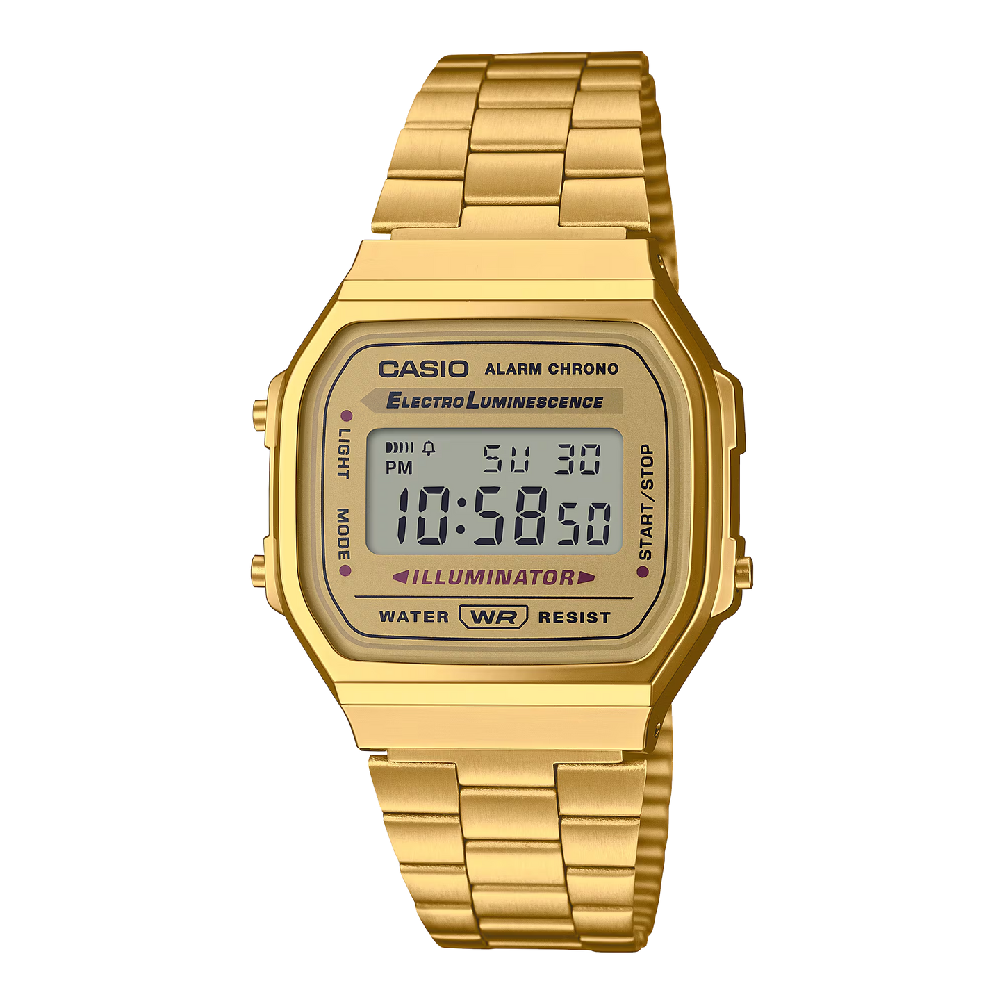 Casio A168WG-9W 36.3mm