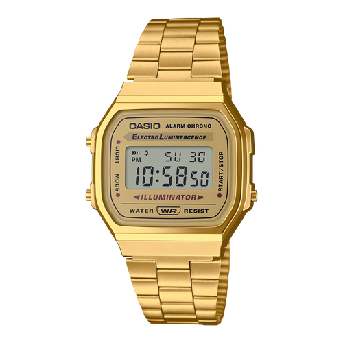 Casio A168WG-9W 36.3mm